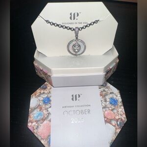 NWT BP Hematite Grace was the Armor Opal Necklace